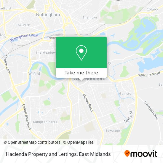 Hacienda Property and Lettings map