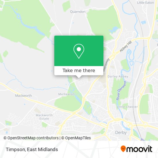 Timpson map