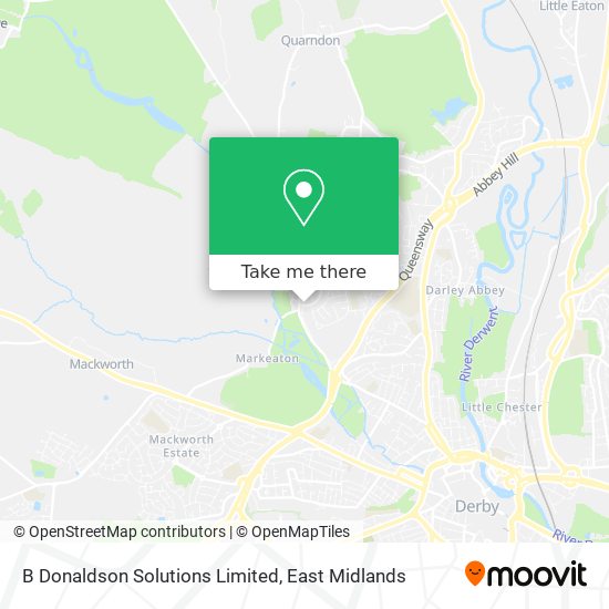 B Donaldson Solutions Limited map