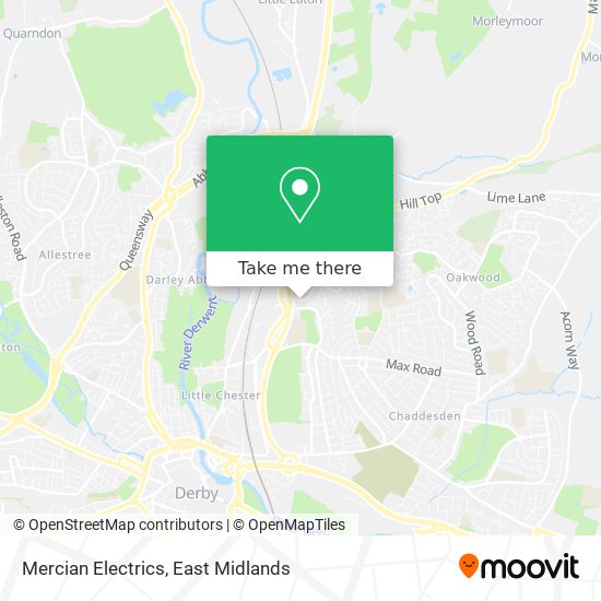 Mercian Electrics map