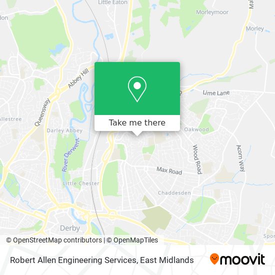 Robert Allen Engineering Services map