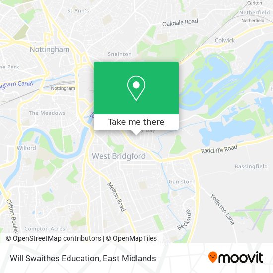 Will Swaithes Education map