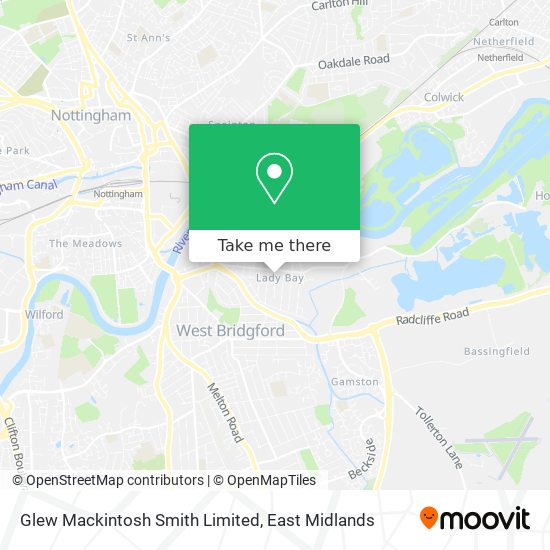 Glew Mackintosh Smith Limited map