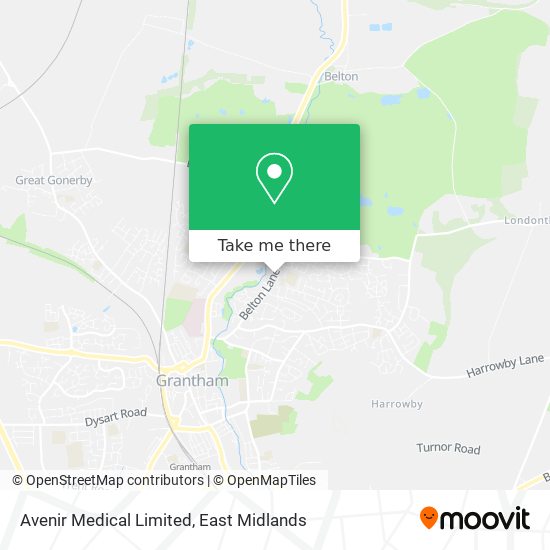 Avenir Medical Limited map