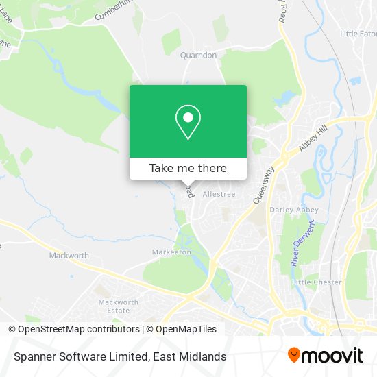 Spanner Software Limited map