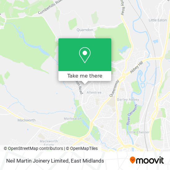 Neil Martin Joinery Limited map