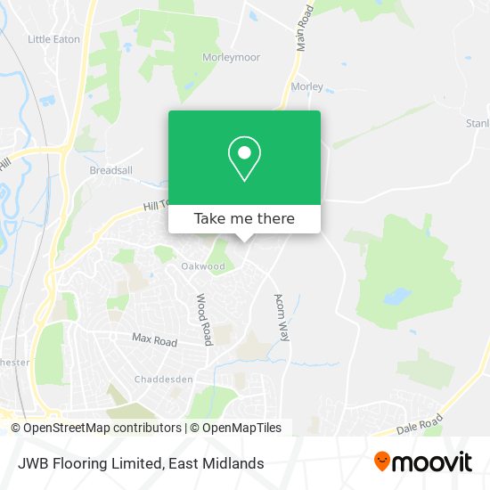 JWB Flooring Limited map