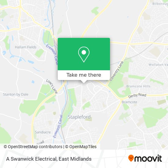 A Swanwick Electrical map