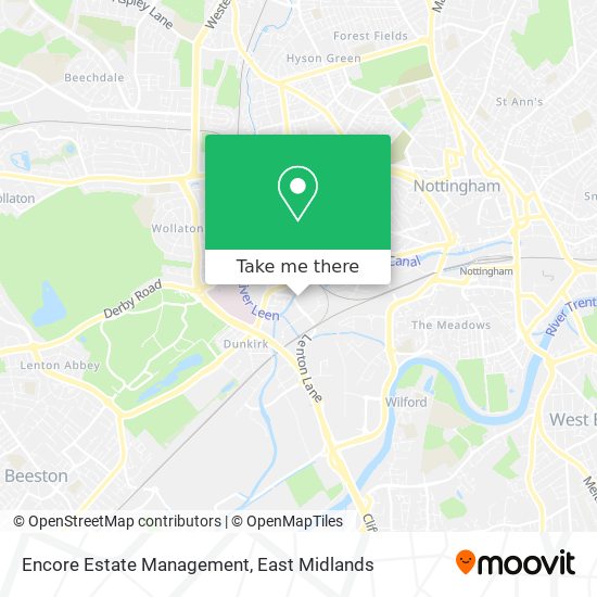 Encore Estate Management map