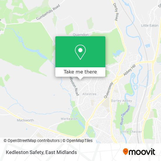 Kedleston Safety map