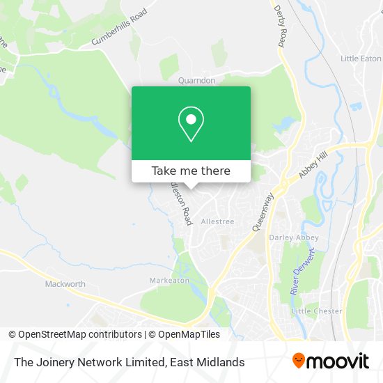 The Joinery Network Limited map