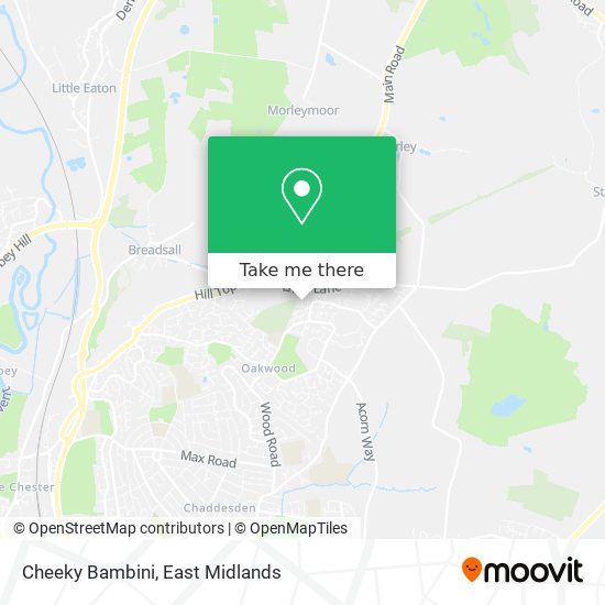 Cheeky Bambini map