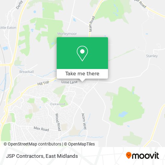JSP Contractors map