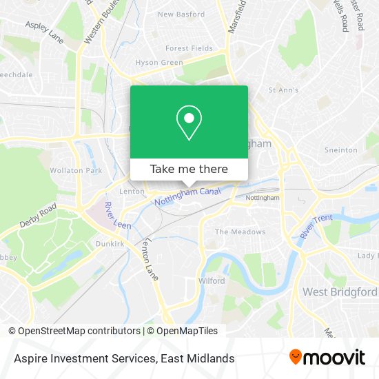 Aspire Investment Services map