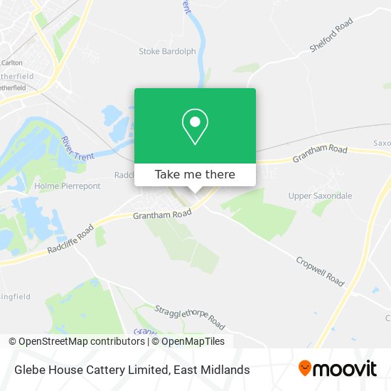 Glebe House Cattery Limited map