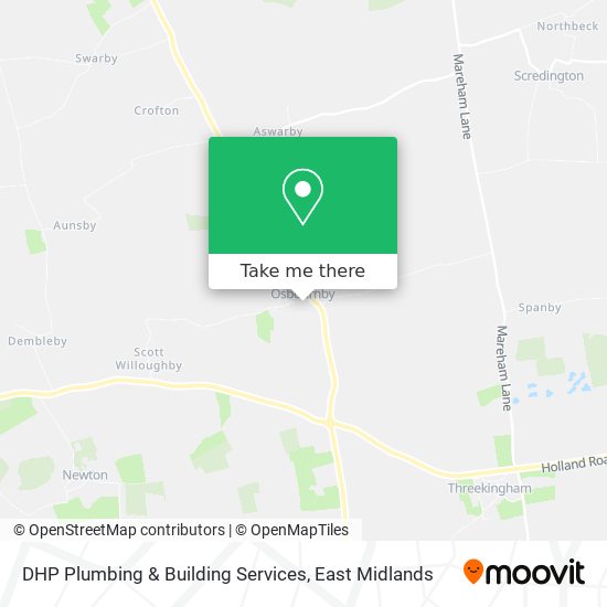 DHP Plumbing & Building Services map