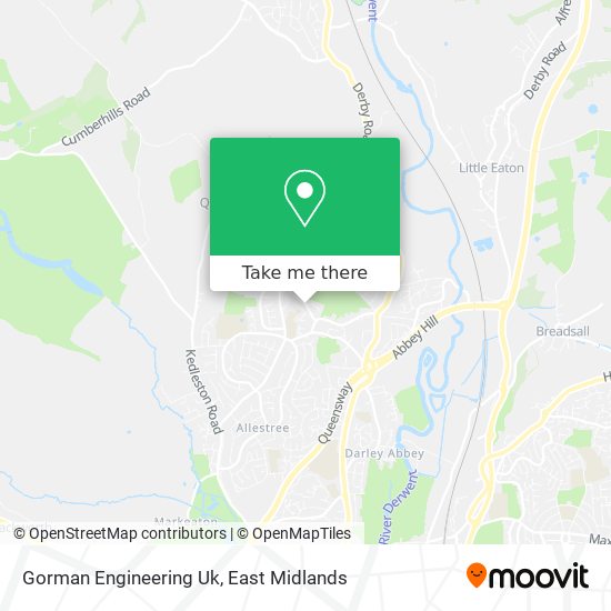 Gorman Engineering Uk map