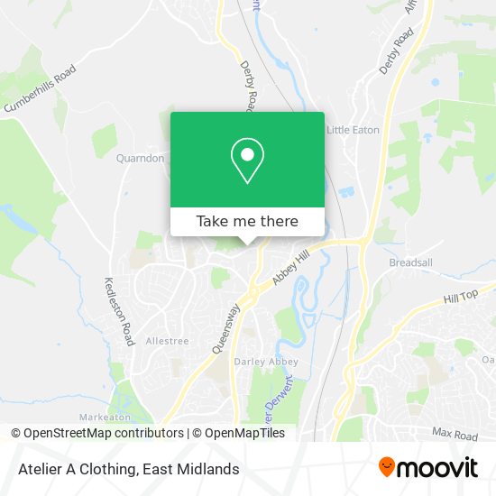 Atelier A Clothing map