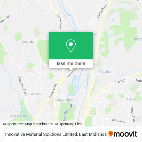 Innovative Material Solutions Limited map