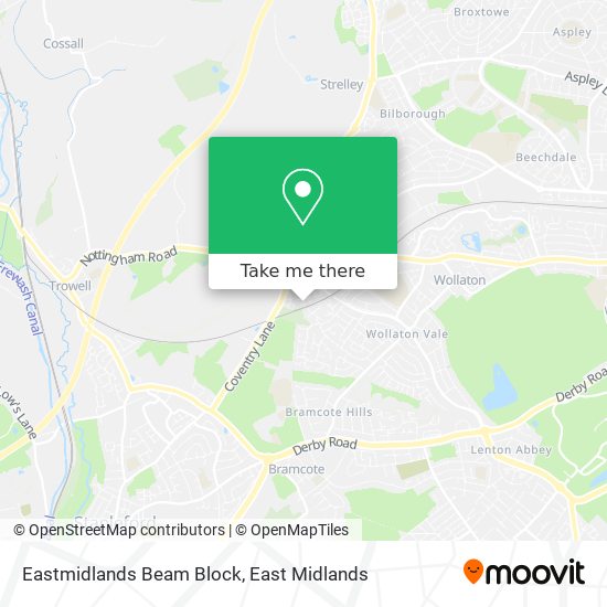 Eastmidlands Beam Block map