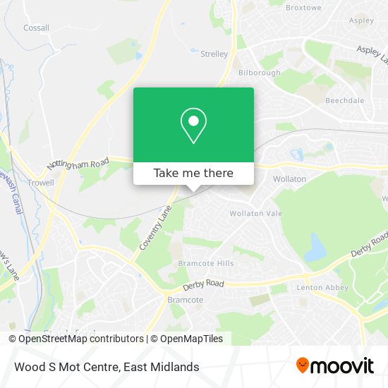 Wood S Mot Centre map