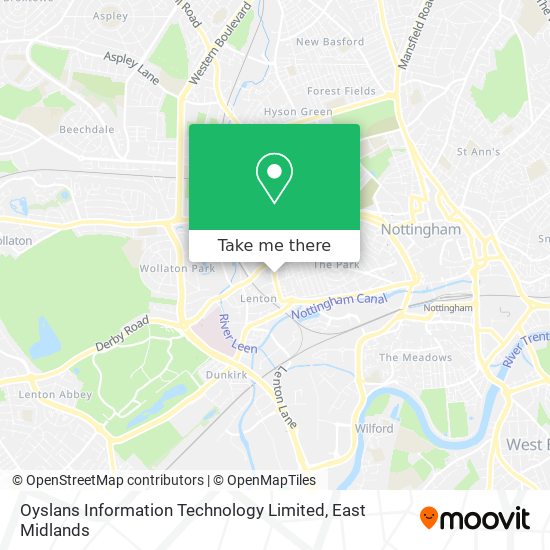 Oyslans Information Technology Limited map