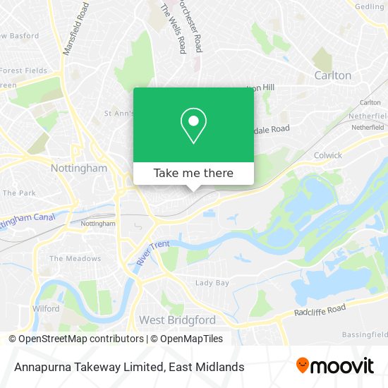 Annapurna Takeway Limited map