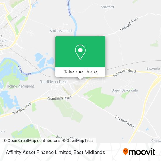 Affinity Asset Finance Limited map