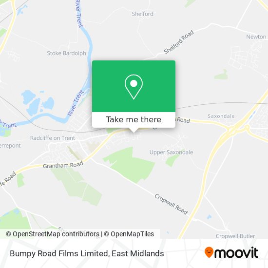 Bumpy Road Films Limited map