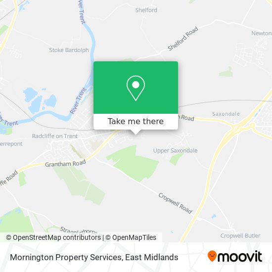 Mornington Property Services map