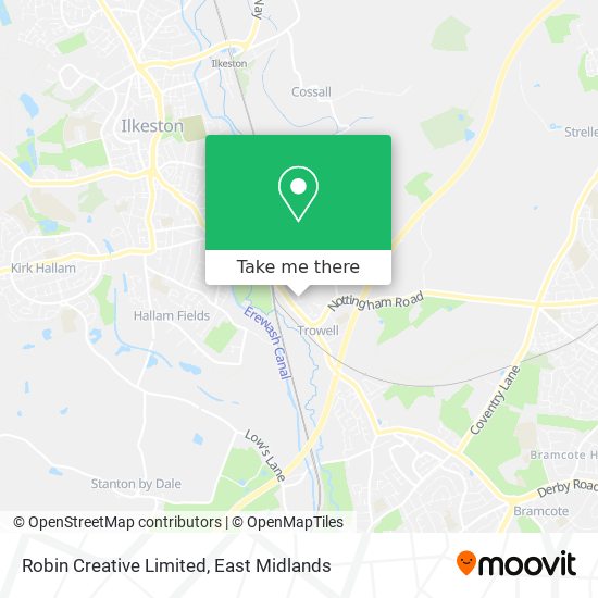 Robin Creative Limited map