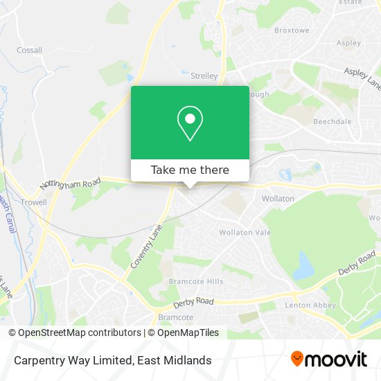 Carpentry Way Limited map