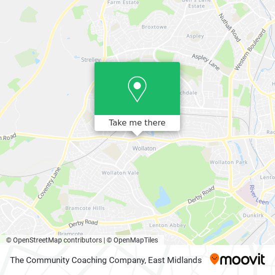 The Community Coaching Company map