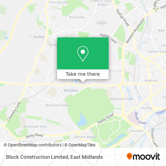 Block Construction Limited map