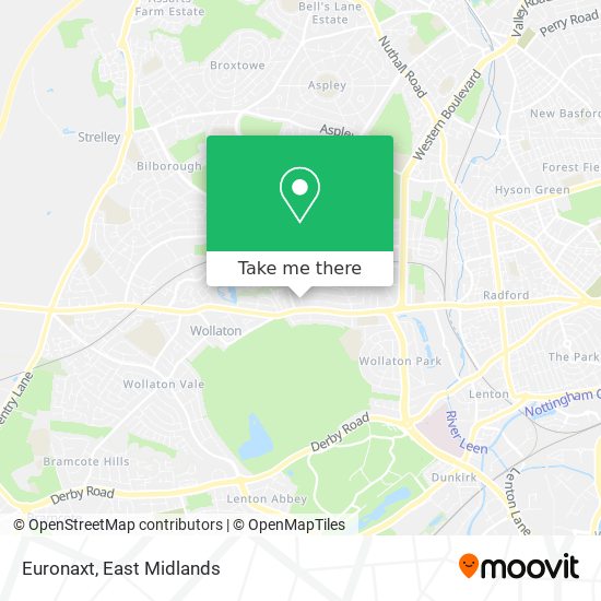 Euronaxt map