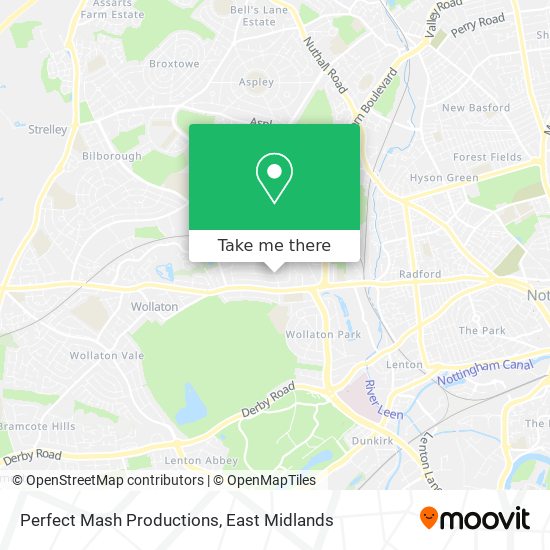 Perfect Mash Productions map