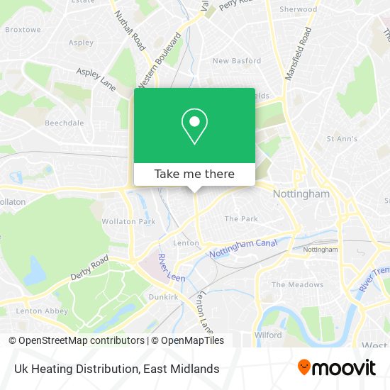 Uk Heating Distribution map