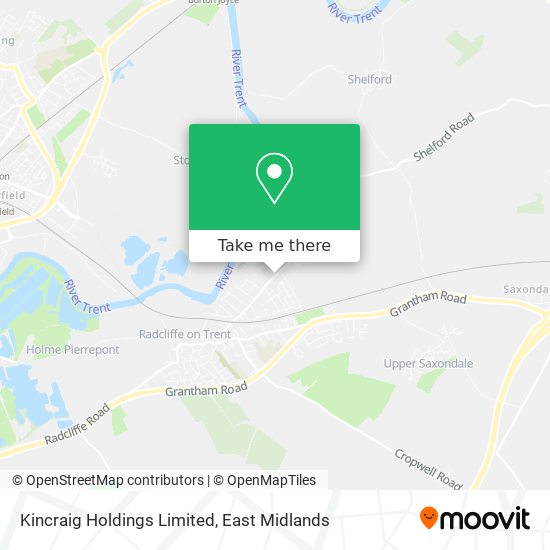 Kincraig Holdings Limited map