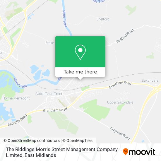 The Riddings Morris Street Management Company Limited map