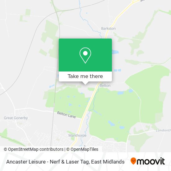 Ancaster Leisure - Nerf & Laser Tag map