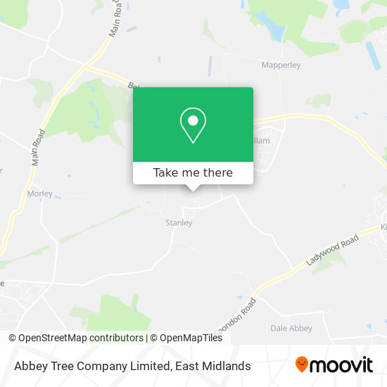 Abbey Tree Company Limited map