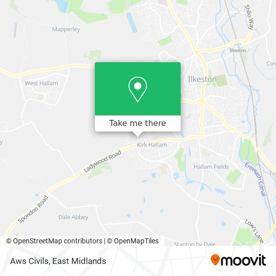 Aws Civils map