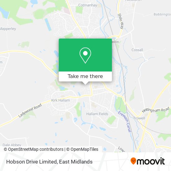 Hobson Drive Limited map