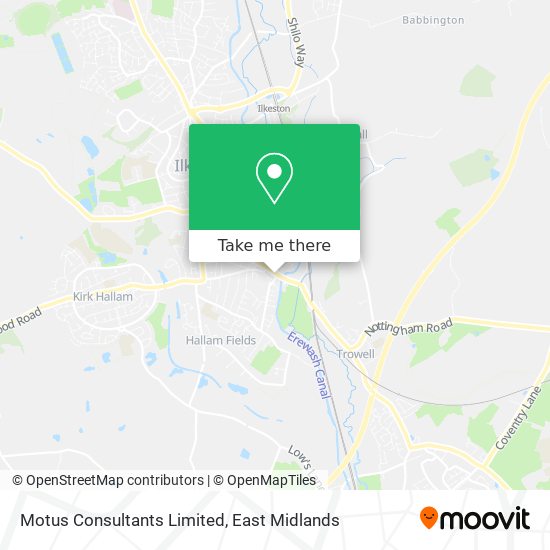 Motus Consultants Limited map