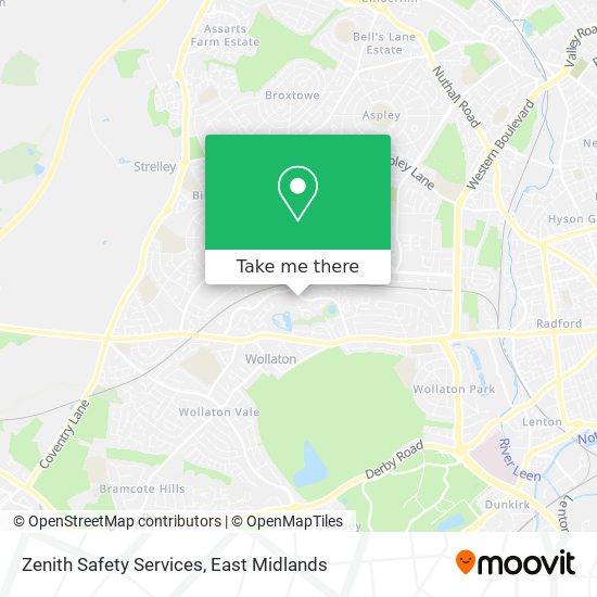 Zenith Safety Services map