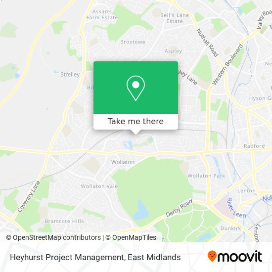 Heyhurst Project Management map