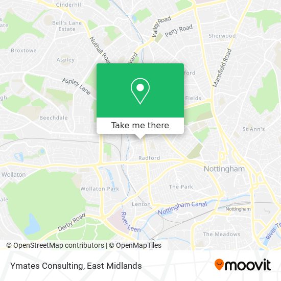 Ymates Consulting map