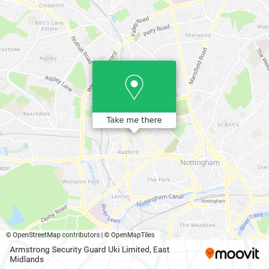 Armstrong Security Guard Uki Limited map