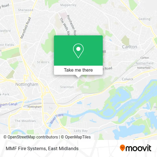 MMF Fire Systems map