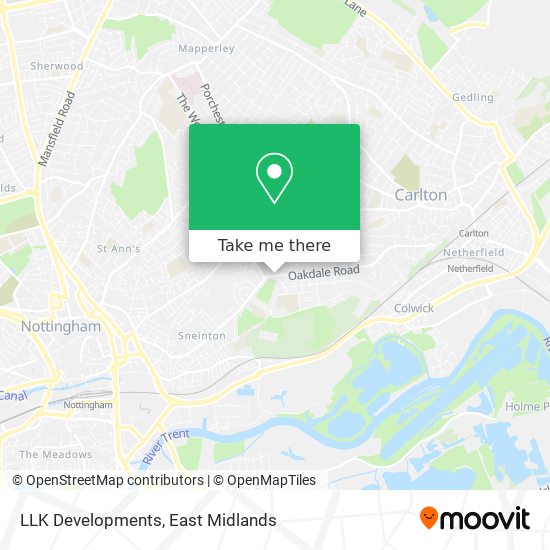 LLK Developments map